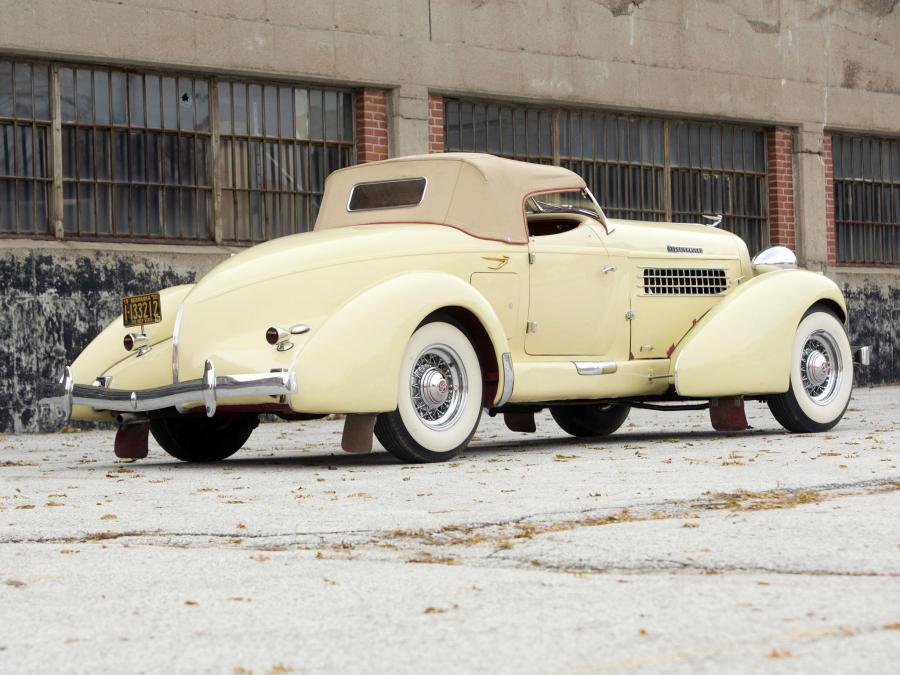  Auburn 852 SC Dual Ratio Speedster 1936 года  (фото 19 из 48)